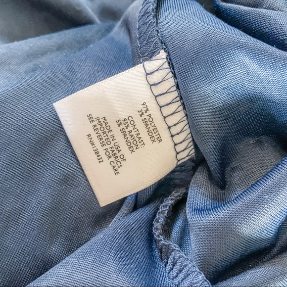 NWT MODCLOTH Blue Velvet Dress - Picture 6 of 6